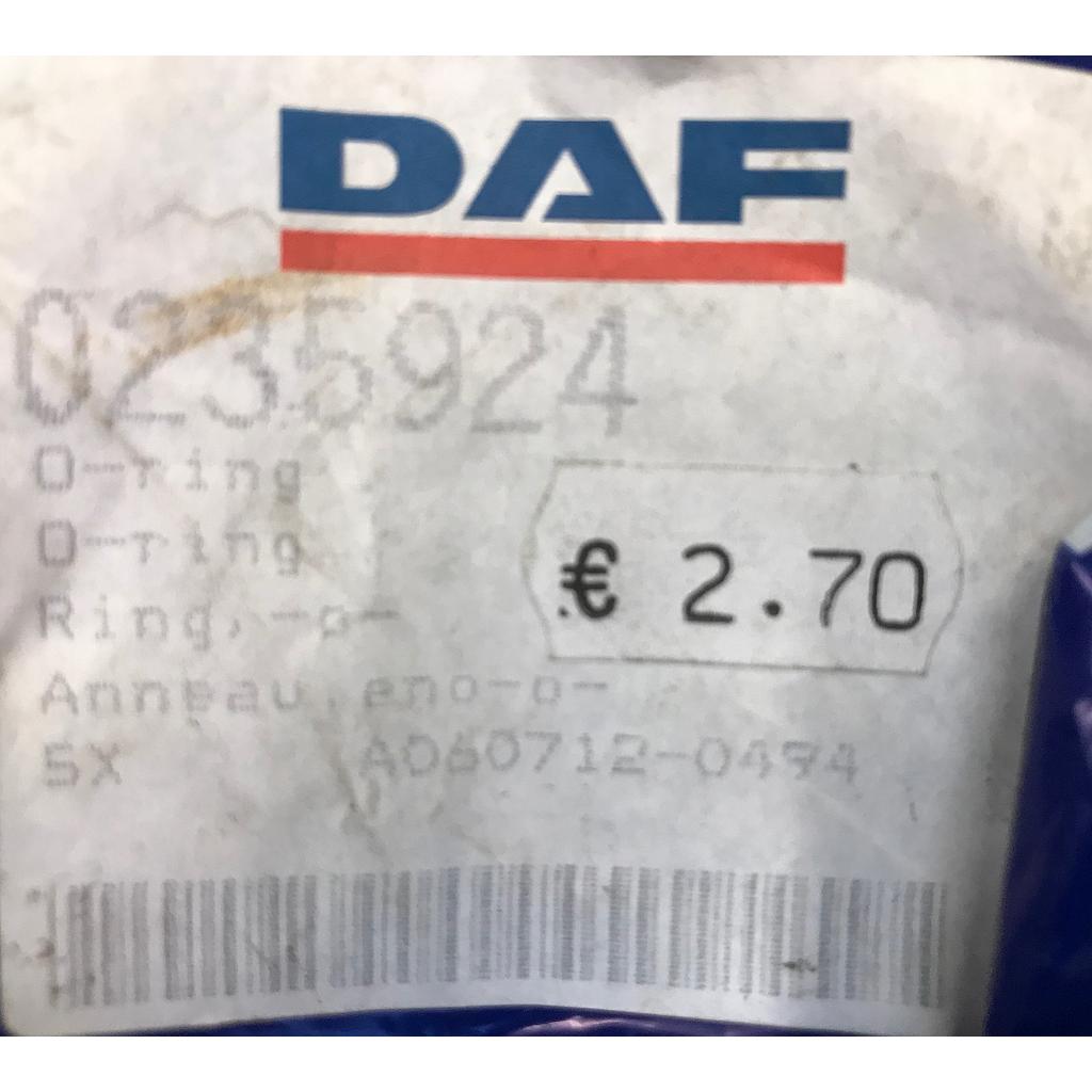 DAF O-ring no0235924