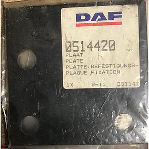 DAF Bevestigingsplaat no0514420